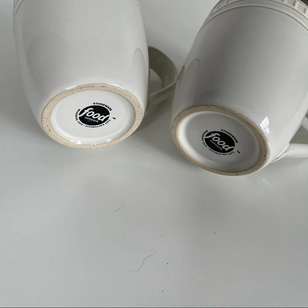 2 FOOD NETWORK BISCOTTI Mugs - Picture 3 of 6